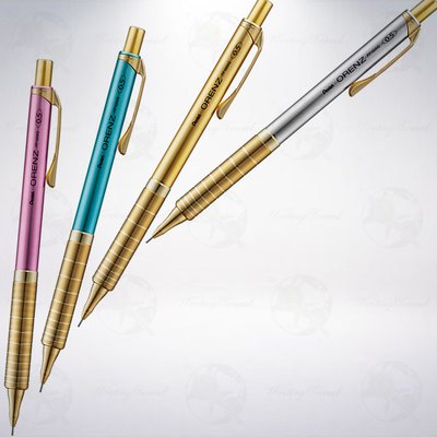 日本 Pentel Orenz Gold Metal Grip 金色限定款自動鉛筆