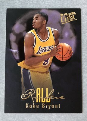 NBA 1997 FLEER ULTRA All Rookie KOBE BRYANT 湖人隊 小飛俠 科比 特卡