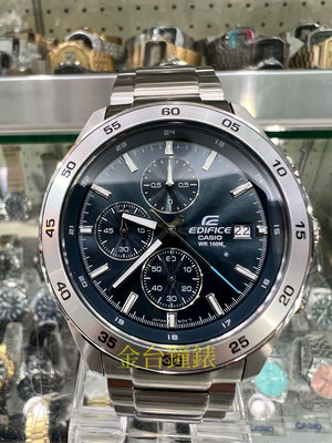 【金台鐘錶】CASIO卡西歐EDIFICE系列 EFR-526D-2A 三眼計時賽車錶 (綠) 防水100米