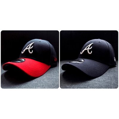 【熱賣下殺】New Era MLB 亞特蘭大勇士 經典款 39THIRTY 硬版 全封 鬆緊帶 彎帽