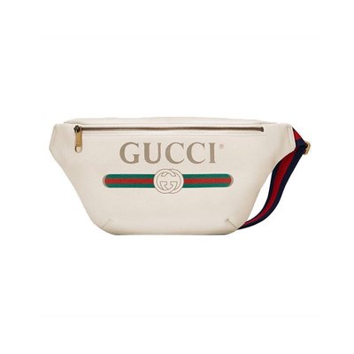 Gucci logo印花腰包 長度90  尺寸28*7.6*17.8cm 我愛麋鹿歐美精品全球代購since2005💜