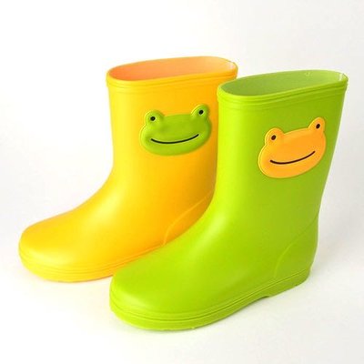 預購 日本製🇯🇵日本POMPKINS可愛青蛙圖案兒童雨鞋