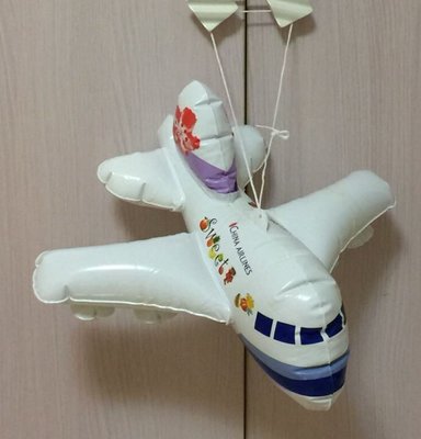 華航 充氣吹氣飛機 氣球飛機造型