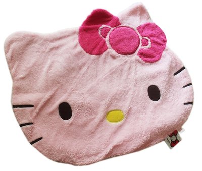 【卡漫迷】 Hello Kitty 大頭 地毯 小 粉 ㊣版 凱蒂貓 三麗鷗 室內防滑墊 止滑墊 腳踏墊 台版