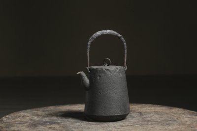 [ 裏山 古物 ] 日本 古道具 鑄鐵 茶壺