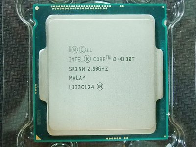 【含稅】Intel Core i3-4130T 2.9G SR1NN 雙核四線 35W 正式散片 CPU 一年保內建HD