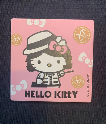 日本正版hello Kitty 凱蒂貓隔熱墊杯墊