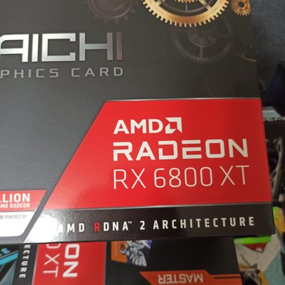 華擎ASRock AMD RX6800XT TCX 16G顯示卡/2022年2月23日購買已註冊5年原廠保固
