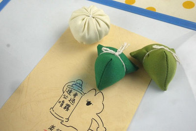 【寶貝童玩天地】【HO169】包子 粽子冰箱磁鐵 包子 粽子造型磁鐵 台灣製*HM01