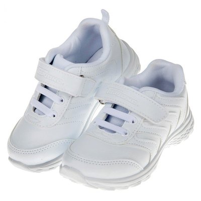 童鞋(18~23公分)TOPUONE純白色皮面運動鞋學生鞋C8R361M