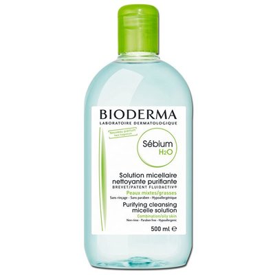 【Orz美妝】BIODERMA 高效潔膚液 卸妝液 卸妝水 500ML(綠水)