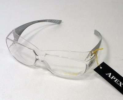 apex 1928運動眼鏡 太陽眼鏡 防風眼鏡 護目鏡 抗uv400(透明)強化防彈級pc材質可適用生存遊戲(近視可用)