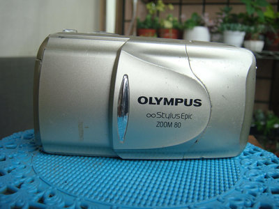 二手品＼早期相機  OLYMPUS    ∞Stylus  Epic  ZOOM  80     38-80  mm      JAPAN      零件機