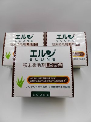 日本伊露恩 染髮粉劑 x 1 大盒 (共12小盒)