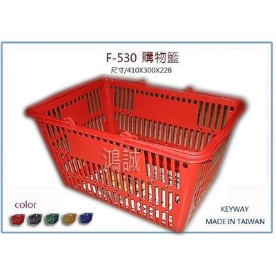 聯府 F530 F-530 中型 購物籃 塑膠籃 菜籃 收納籃 整理籃