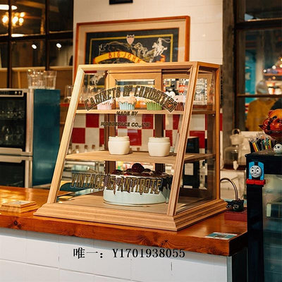 陳列櫃蘑菇空間實木蛋糕面包展示柜玻璃柜小型甜品蛋撻烘焙展柜陳列柜子展示櫃