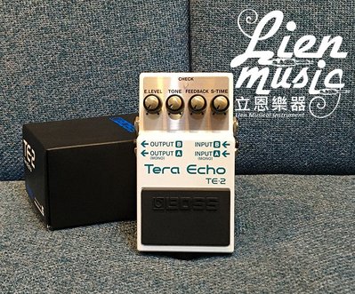 『立恩樂器 效果器專賣』免運優惠 BOSS TE-2 Tera Echo 空間 效果器 TE2 公司貨保固