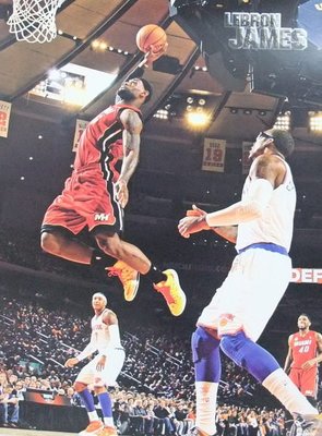 NBA邁阿密熱火詹姆士LEBRON JAMES海報20