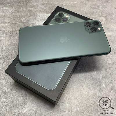 『澄橘』Apple iPhone 11 Pro Max 64G 64GB (6.5吋) 綠《二手 歡迎折抵》A69430