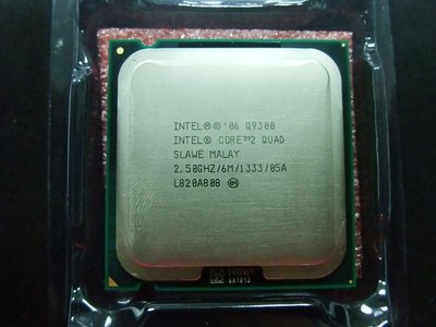【含稅】 Intel Core 2 Quad Q9300 2.50G 6M M1 SLAWE 95W 775  CPU