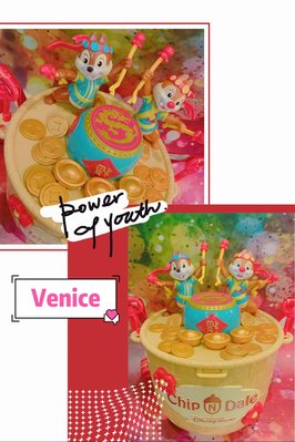 Venice日本連線代購上海迪士尼限定奇奇蒂蒂造型爆米花桶