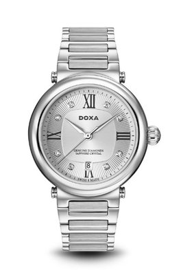 瑞士時度表卡萊斯系列(女)時尚腕錶 DOXA D186SSD 取代D186 二手9成5新盒子不佳