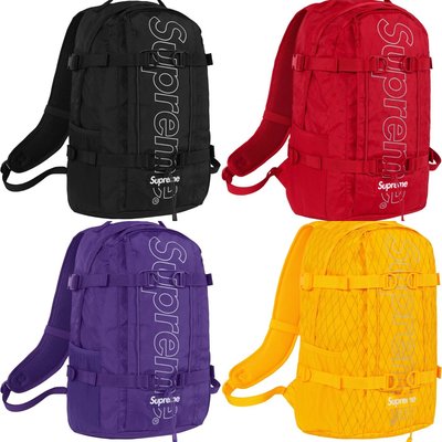 Buy Supreme Backpack 'Red' - FW18B8 RED