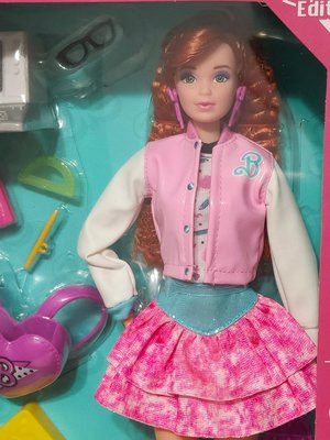 收藏型芭比娃娃Barbie Rewind 80s Edition校園生活Steffie臉模/復古時尚/全新現貨
