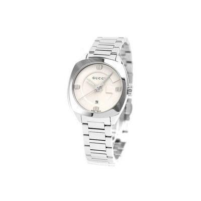 GUCCI YA142502 古馳 手錶 29mm 銀白色面盤 不銹鋼錶帶 女錶 男錶
