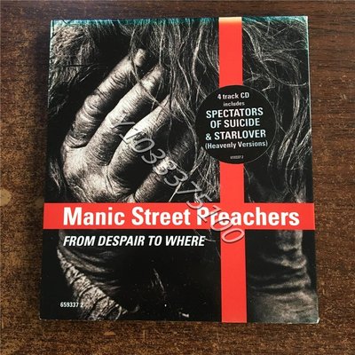 歐版拆 龐克搖滾 Manic Street Preachers From Despair To Where 唱片 CD 歌曲【奇摩甄選】554