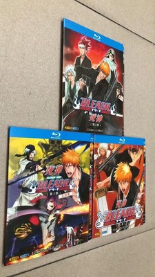 BD藍光DVD  死神/Bleach 1-3季+劇場版+OVA 9碟組 國日雙語 全新影片 繁體中字