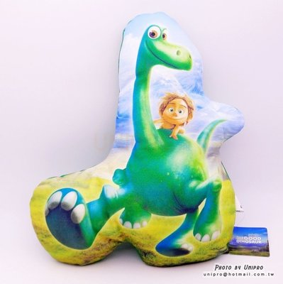【UNIPRO】皮克斯電影 恐龍當家 阿羅 小巴 造型抱枕 靠枕 The Good Dinosaur