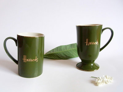 茶藝師 英國倫敦出口harrods骨瓷杯陶瓷杯馬克杯情侶杯茶杯哈羅斯外貿
