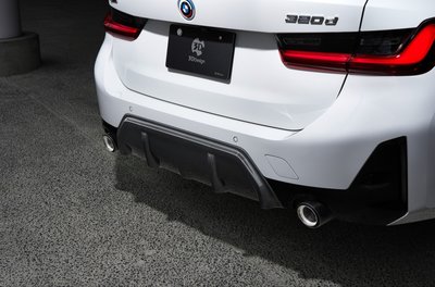 ＃現貨＃✽顯閣商行✽日本 3D design BMW G20/G21 LCI 碳纖維後下巴 後下擾流 改裝 M340i