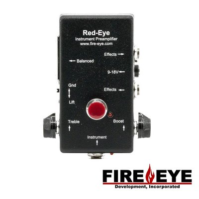 Fire eye Red-eye MK2 Preamplifier 美國專業手工 木吉他 單軌 前級 - 【黃石樂器】