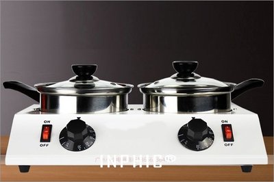 INPHIC-雙缸巧克力融化爐 調溫爐 融化機 手工皂調溫熔爐 烘焙機 不鏽鋼鍋 家用商用NFM003194A