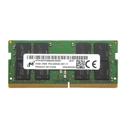 鎂光 8G DDR4 2133 2400 2666 2667 3200 SODIMM 筆電記憶體