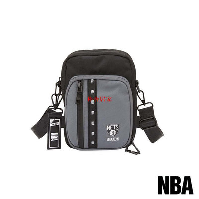 NBA 籃網 掀蓋式 多格層 側背包33551702包包 斜背包 肩背包 多格層 經典款 附背帶 NETS-朴舍居家