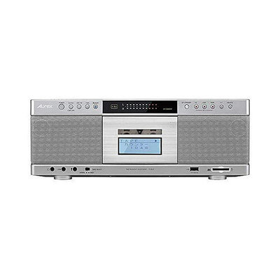 自營｜Toshiba東芝CD收音機SD/USB TY-AK2波段進口磁帶銀色