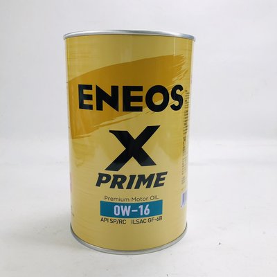 [機油倉庫]附發票(公司貨)ENEOS X PRIME 0W-16 0W16 100%化學合成油 1L 超取最多四罐