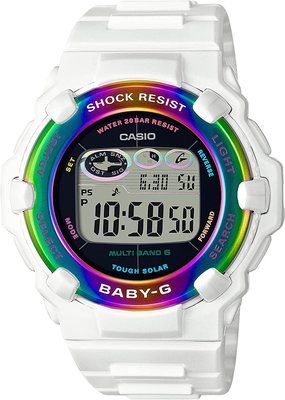 日本正版 CASIO 卡西歐 Baby-G BGR-3000UK-7JR 手錶 女錶 電波錶 太陽能充電 日本代購