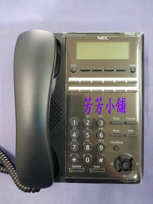 含稅 NEC SL2100 IP7WW-12TXH-B1(2芯)12鍵數位顯示話機