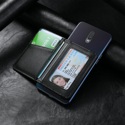 2022新款手機卡包卡套3M膠背貼手機殼多插卡支架錢包式卡包 手機保護殼 皮套 防摔 保護套
