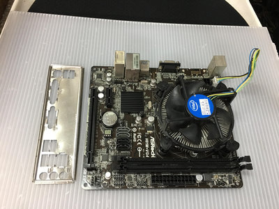 電腦雜貨店→華擎ASROCK H81M-VG4 主機板 (1150 H81 顯示)二手$600