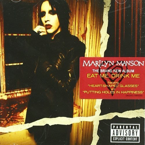 正版全新CD~瑪莉蓮曼森樂團MARILYN MANSON 生吞活剝／EAT ME , DRINK