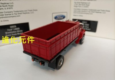 Top Shelf 1 64 福特合金重型運輸貨卡車模型 Ford L9000 紅色
