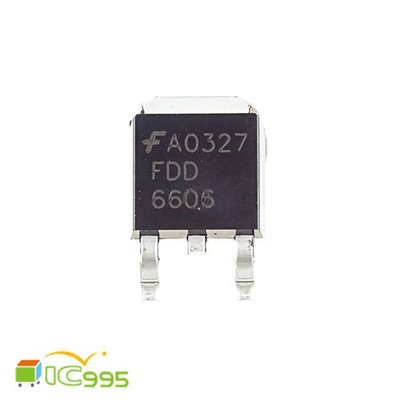(ic995) FDD6606 TO-252 30V N溝道 場效應 電晶體 MOS管 IC 芯片 壹包1入 #9324