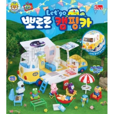 自取免運🇰🇷韓國境內版 pororo 音樂 露營車 家家酒 玩具遊戲組