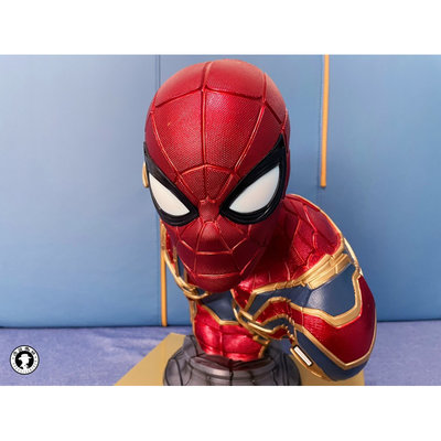 三雷GK蜘蛛人半身像/高37公分3.公斤/spiderman sculpture/賣場中有三款對比