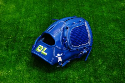 棒球世界 18年全新DL 職業組棒球內野全封手套特價寶藍色11.75吋 無我精神 小熊系列